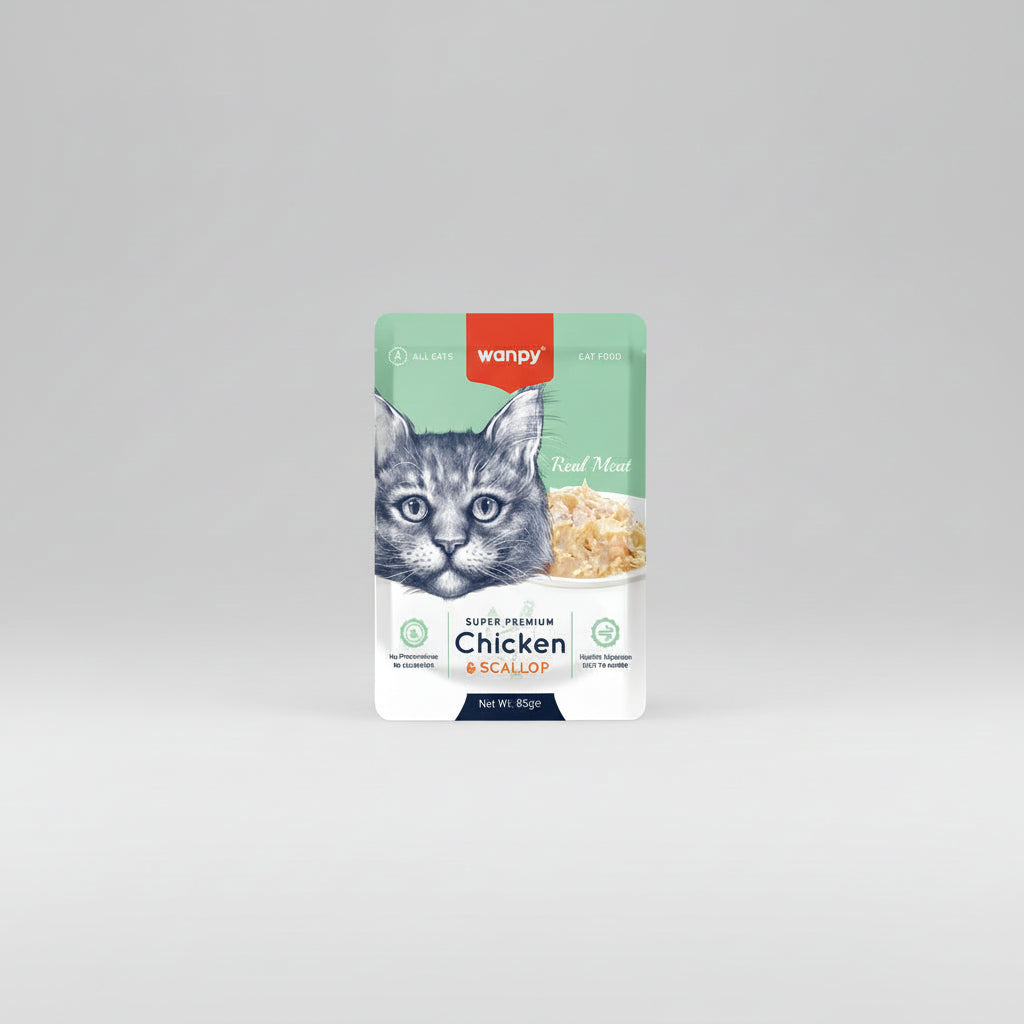 Wanpy Wet Food Chicken & Scallop - 85g