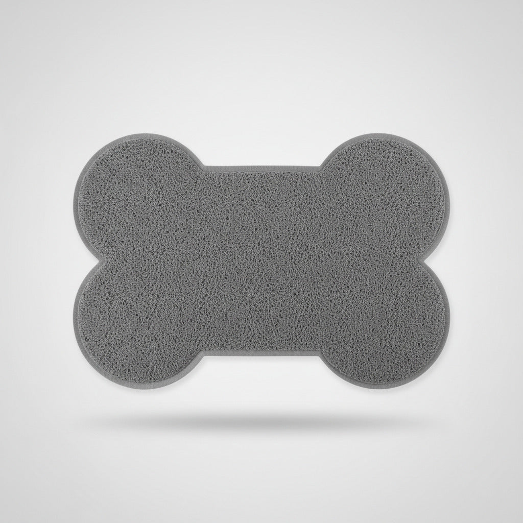 Nunbell Large Bone-Shaped Litter Trapper Mat