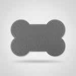 Nunbell Large Bone-Shaped Litter Trapper Mat