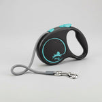 Flexi Black Design Retractable Dog & Cat Lead – Stylish & Lightweight (Tape/Cord)