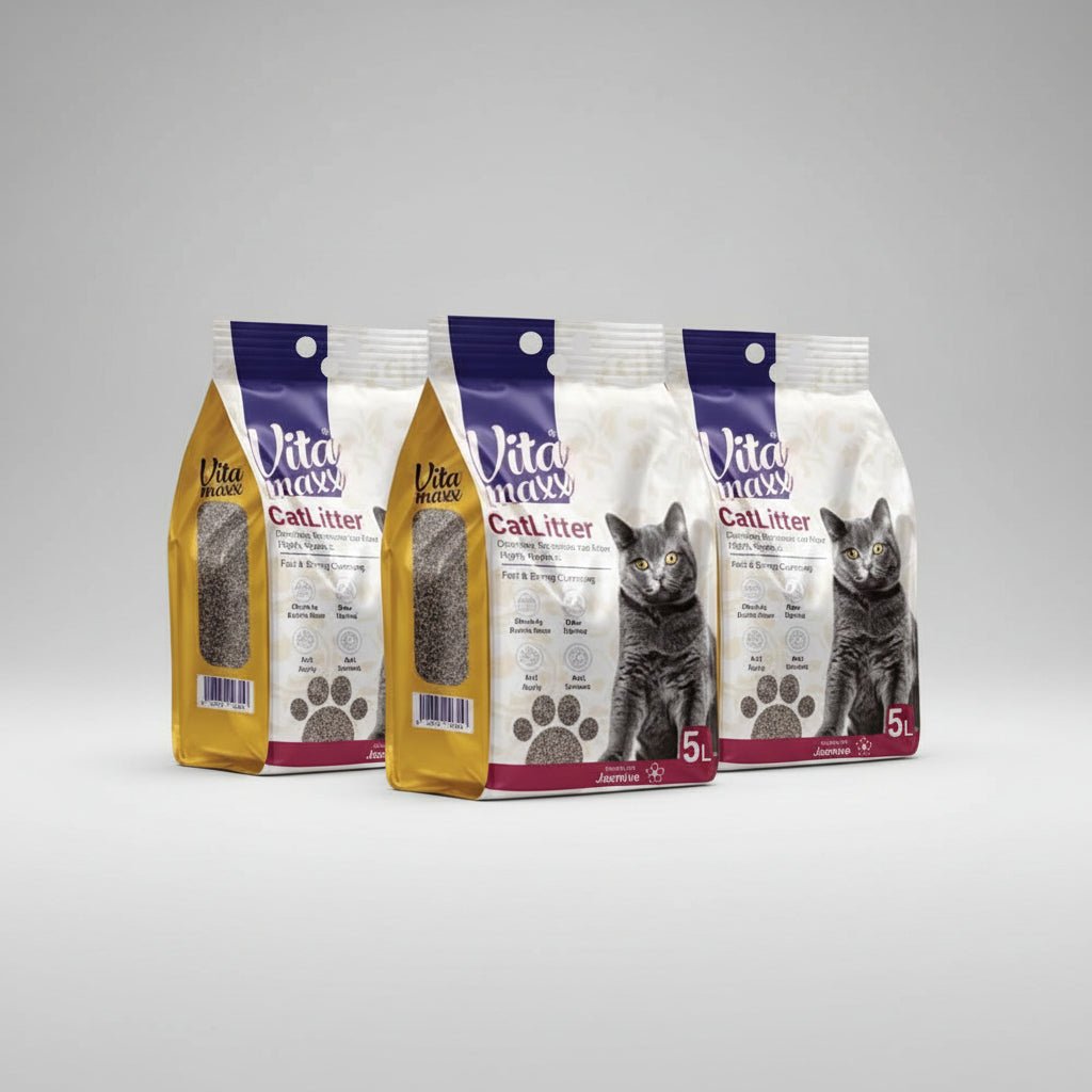 Vita Maxx Clumping Cat Litter with Jasmine 5L