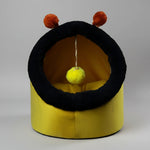 Petmoda Bee-Inspired Cozy Cat Cave