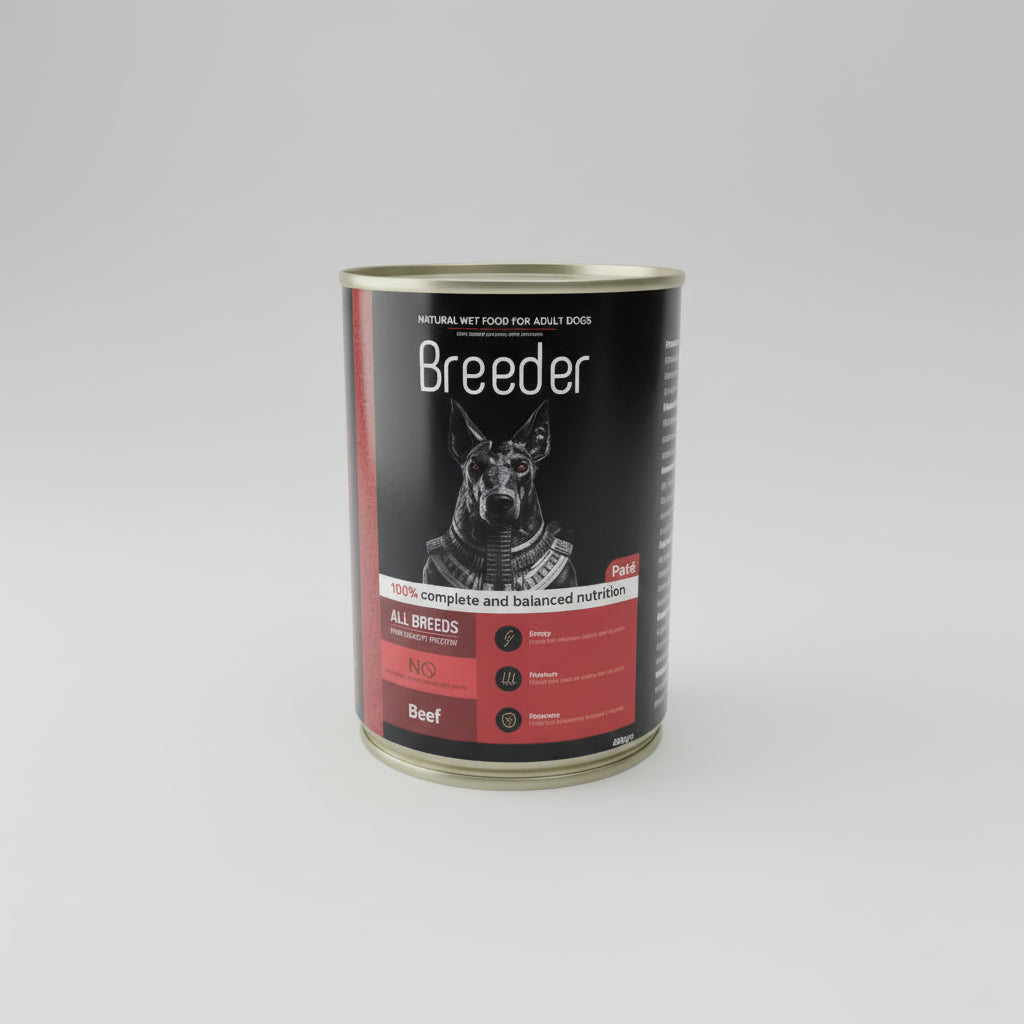 Breeder Dog Beef 400g