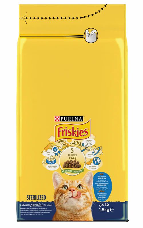 Friskies Sterilized - 1.5 KG