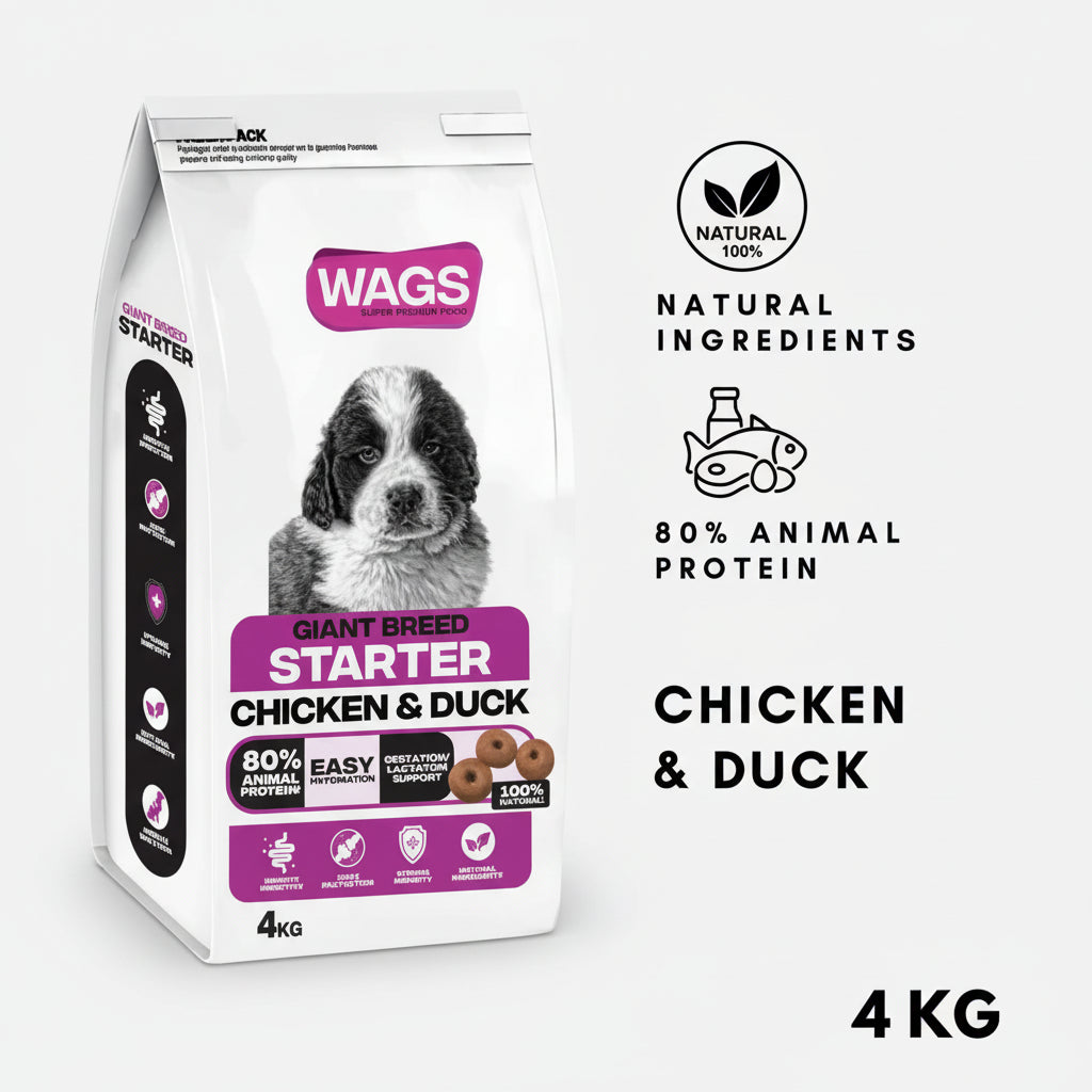 WAGS GIANT STARTER 4KG