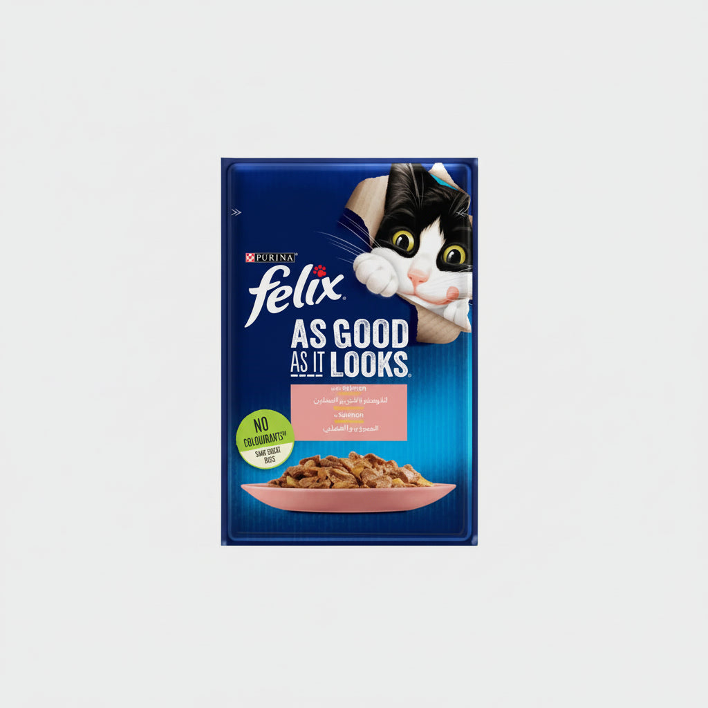 Felix with Salmon in Jelly 85Gm
