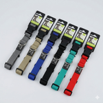 Nunbell Reflective Adjustable Pet Collar - Size M-L (2.0cm x 35-55cm) - Navy Blue