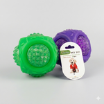 Demetret Squeaky Spiked Rubber Chew Ball