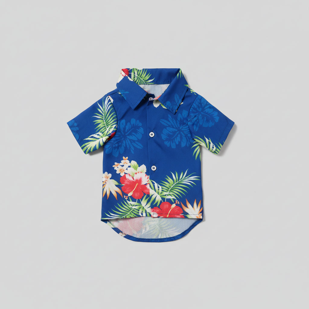 Hawaiian Tropical Summer Shirt – Island Breeze Edition (Size 8)
