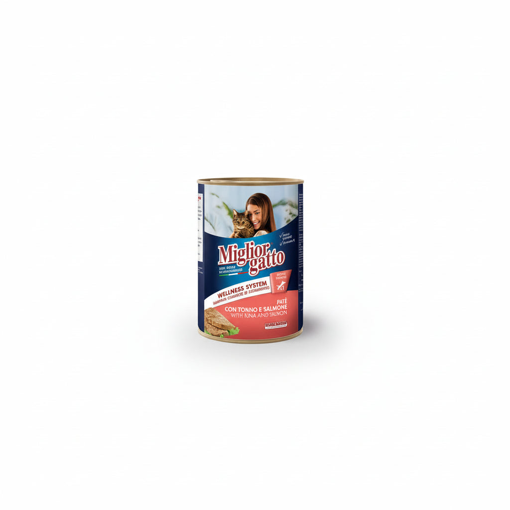 Miglior Cat Salmon Pate - 400 GM