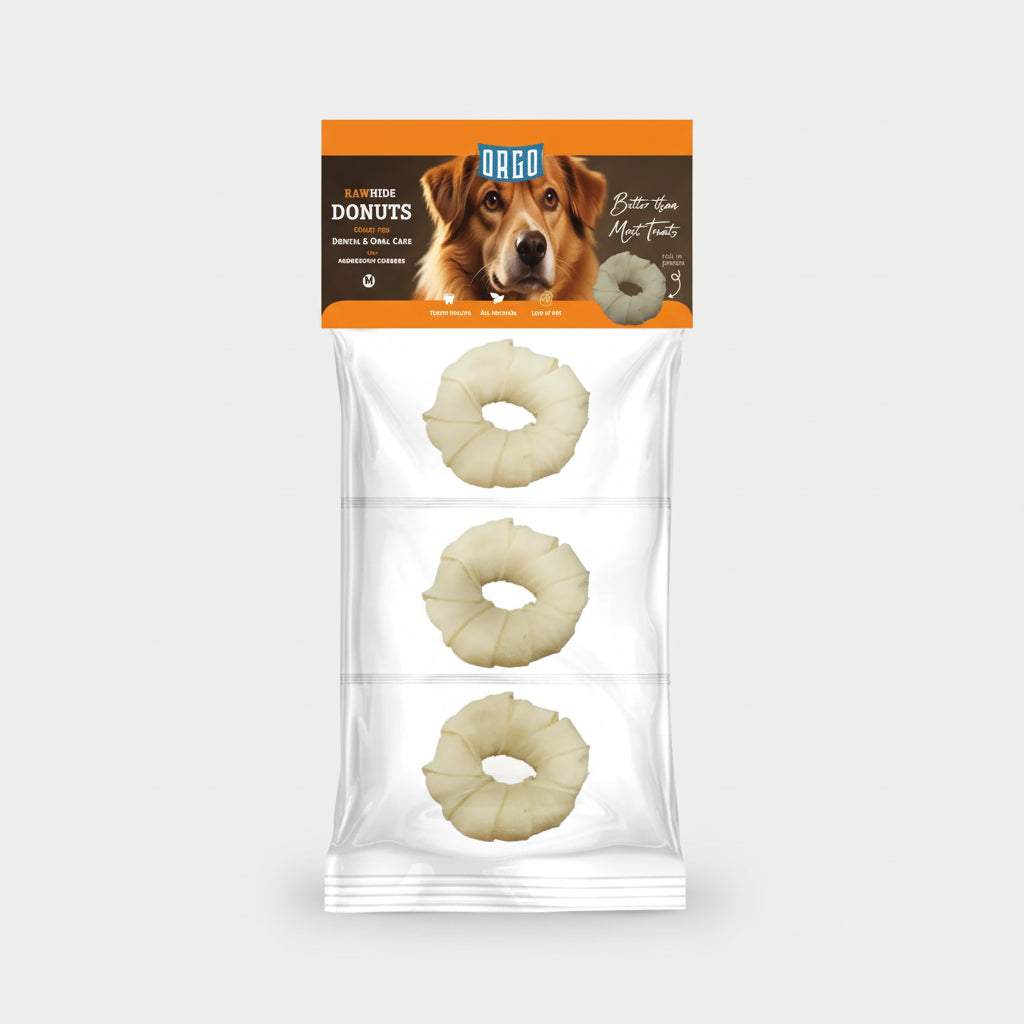 Orgo RawHide Bones 3 pcs medium