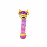 Soleil 2-in-1 Cow Plush & Dental Spiky Ball Dog Toy