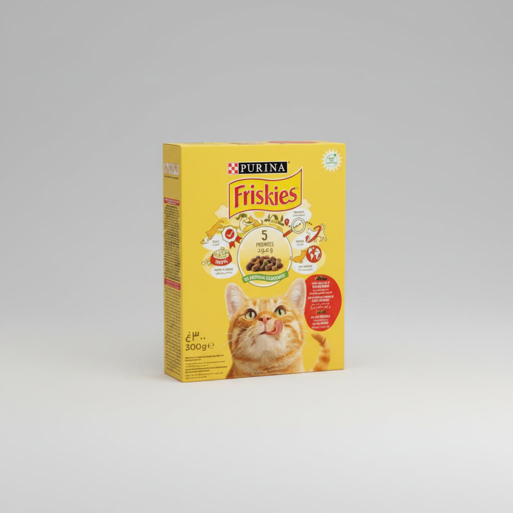 Purina Friskies Beef & Chicken - 300GM