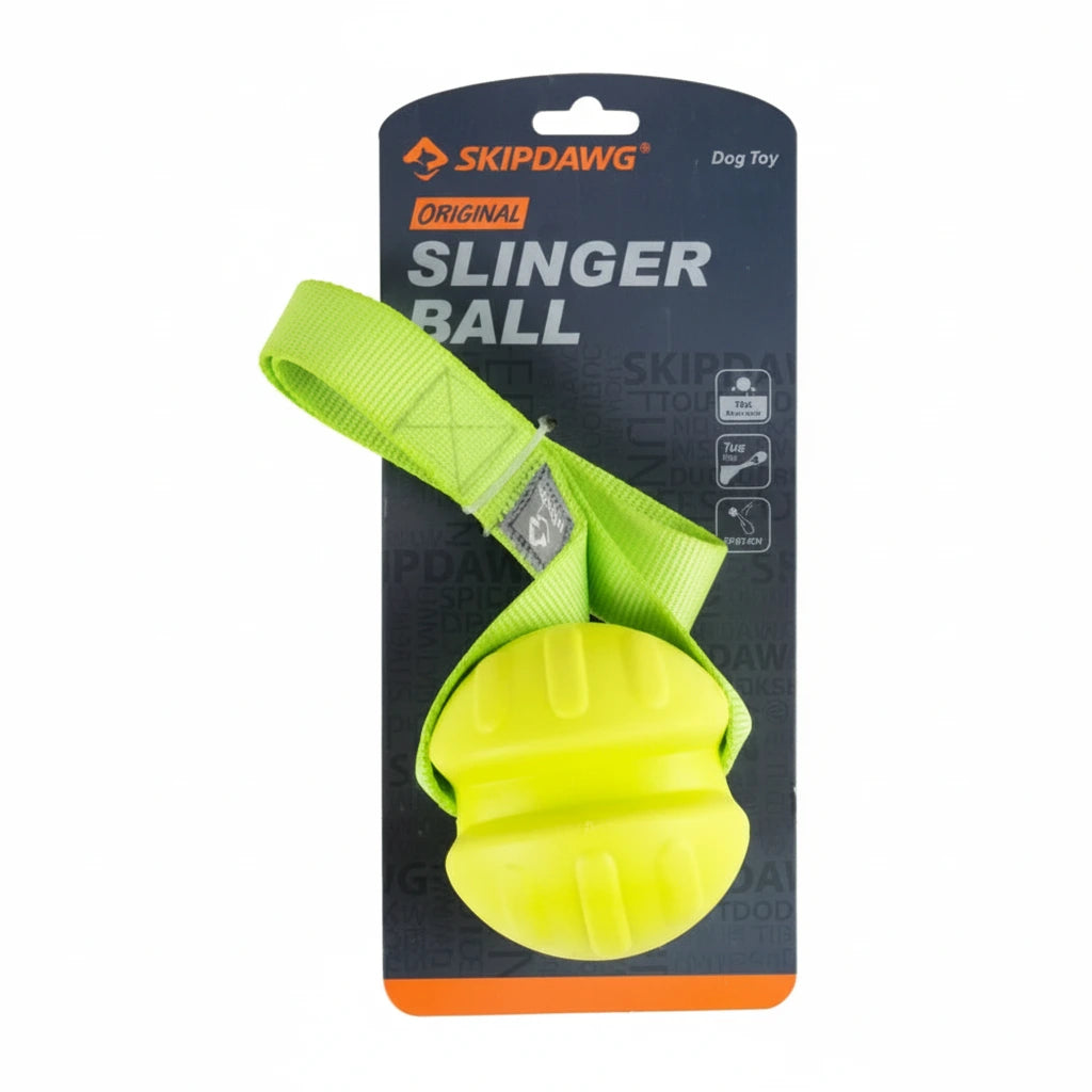 High-Performance Flying Fetch & Tug Toy with Launcher Strap