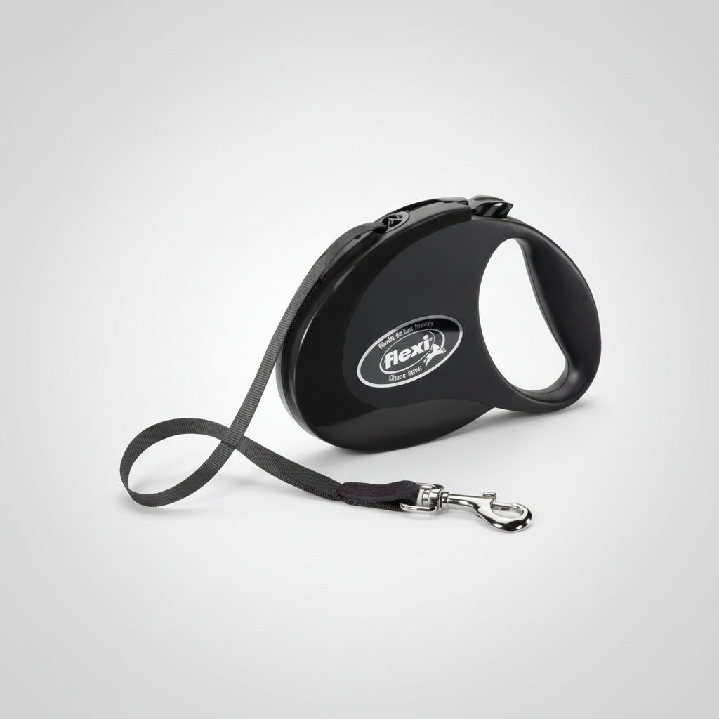 Flexi Style Retractable Tape Lead – Elegant Design with Soft Grip