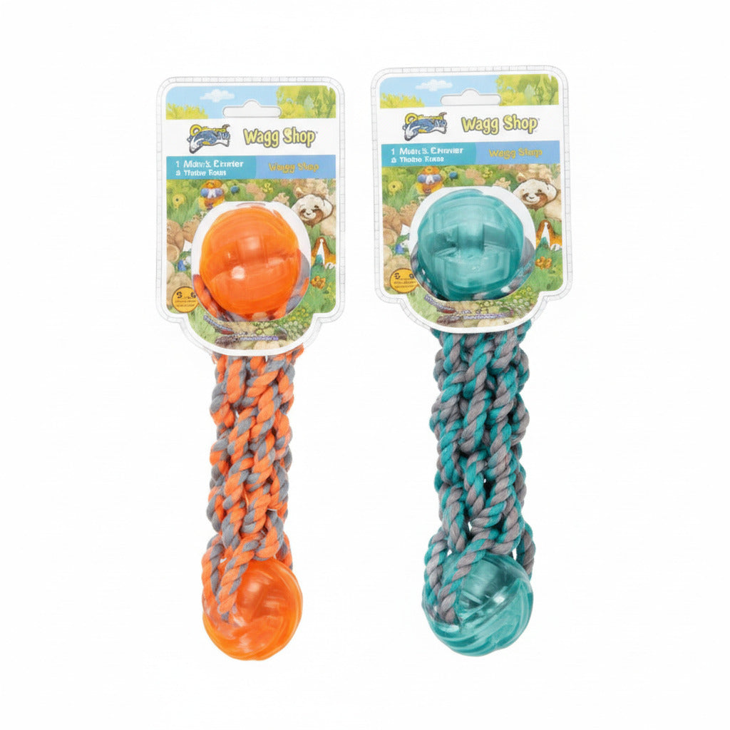 Soleil "Toss-n-Floss" Squeaker Ball