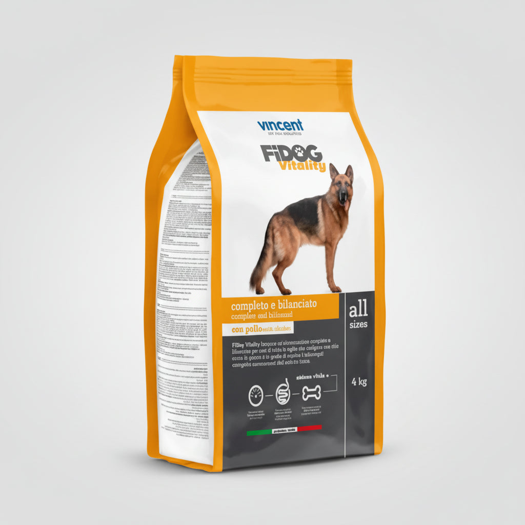 Vincent FiDog Vitality For Dogs with chicken