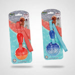 Durable High-Bounce Rubber Fetch Toy for Large Dogs