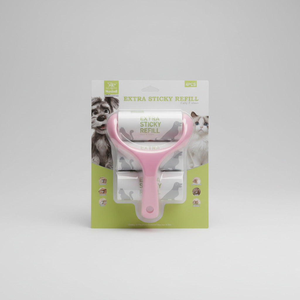 Nunbell Extra Sticky Pet Hair Lint Roller Set