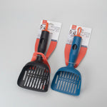 Nunbell 2-in-1 Pet Litter Scoop with Built-in Poo Bag Dispenser
