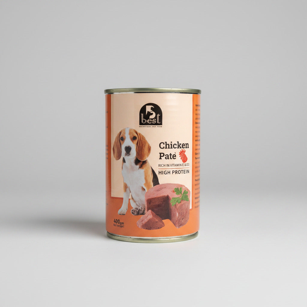 Best Chicken Paté High-Protein Canned Dog Food
