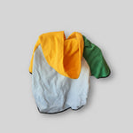 Urban Color-Block Pet Hoodie – Tri-Tone Fleece-Lined Winter Wear