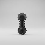 Nunbell Professional Spiked Rubber Bone