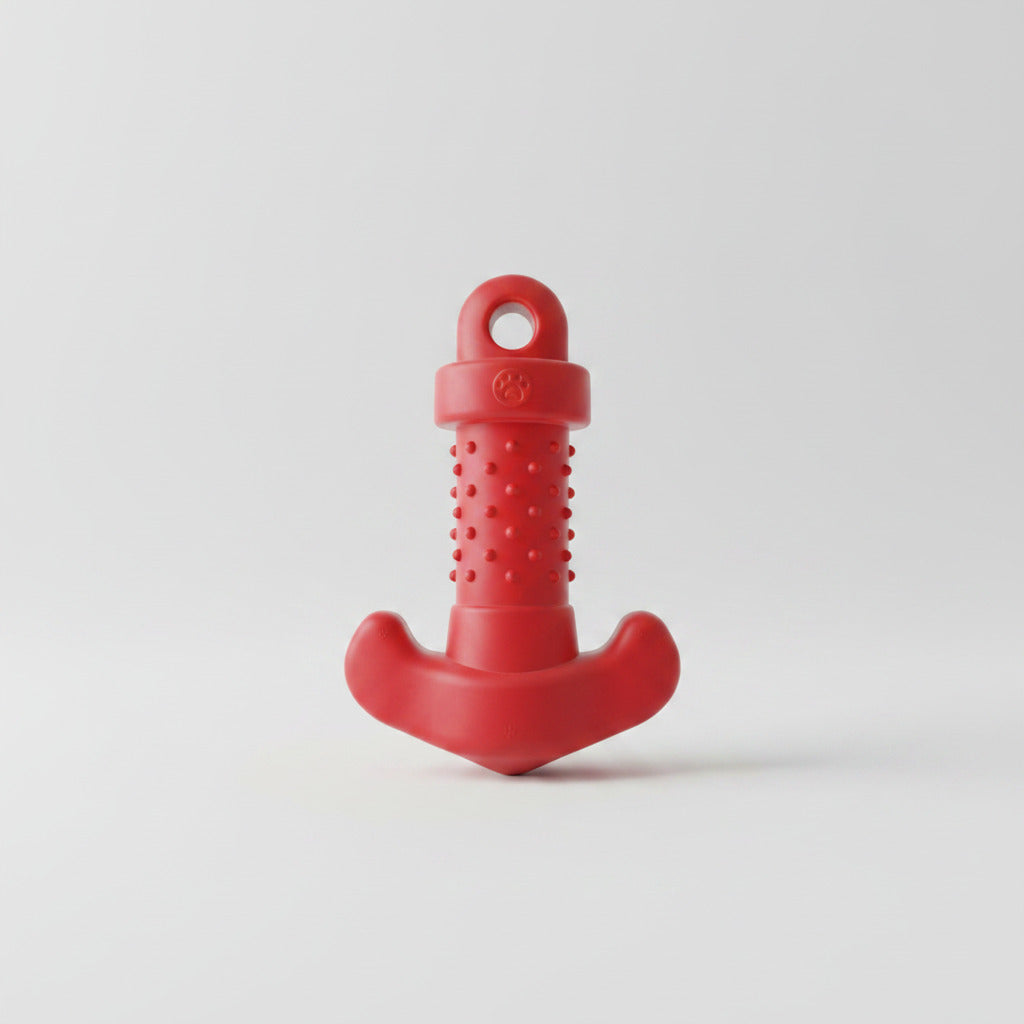 Product TitleStrong Help Red Anchor Dog Chew Toy