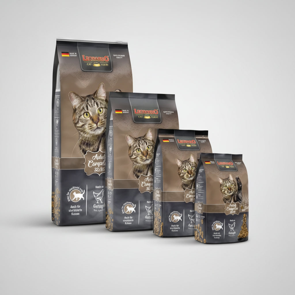 Leonardo Adult Complete 32/16 - 1.8kg Dry Cat Food