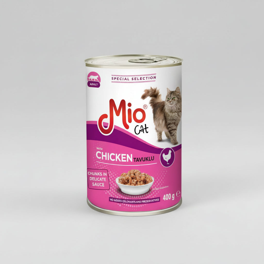  Mio Cat Wet Food with Chicken 400g