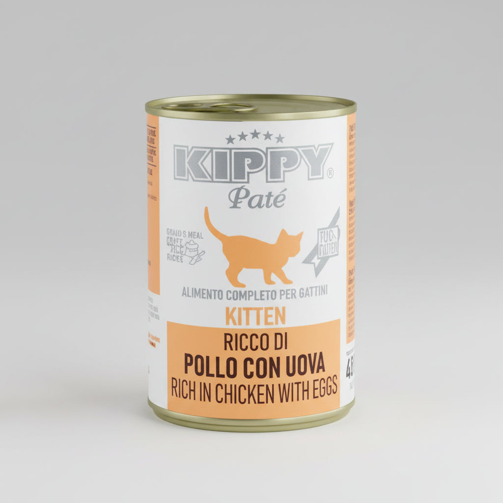 Kippy Chicken Kitten Wet Cat Food 400g