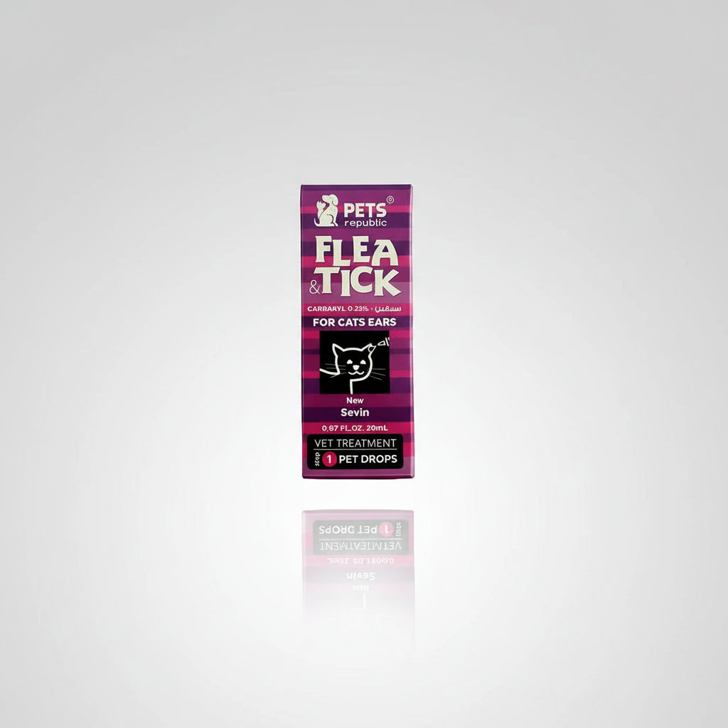 Pets Republic Flea & Tick Ear Drops 20 ml