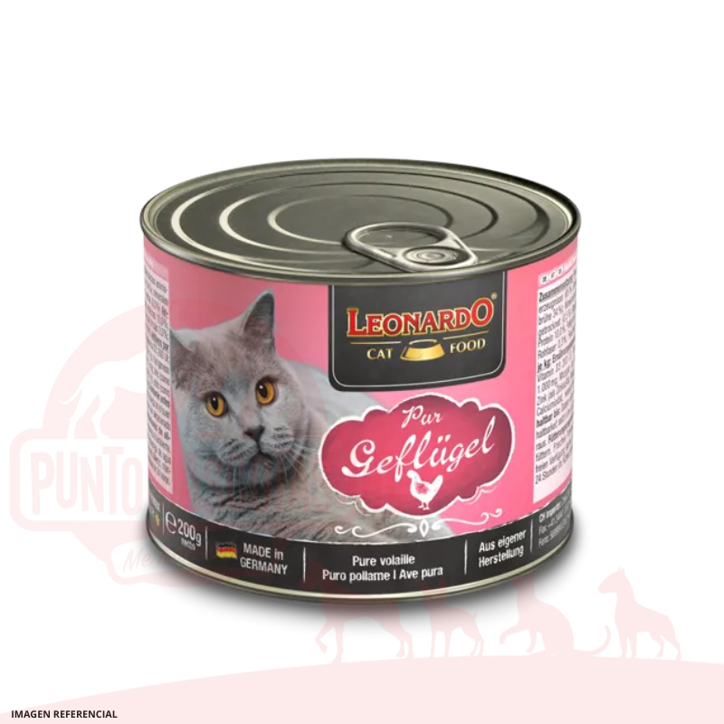 Leonardo Quality Selection Cat Food – Pure Poultry