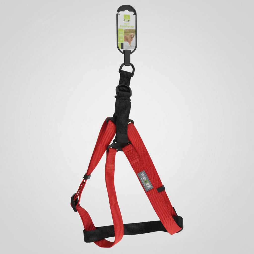 Nunbell Classic Sport Harness (Red & Black)