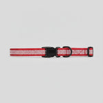 Nunbell Reflective Adjustable Pet Collar - Size S-M (1.5cm x 30-45cm) - Red