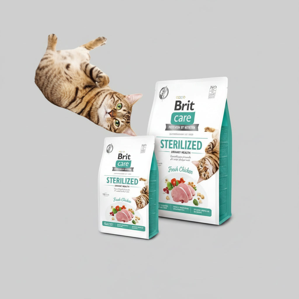 Brit Care Cat dry food grain free sterilized urinary health 2kg
