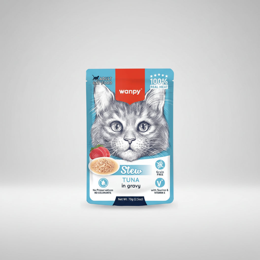 Wanpy Stew Tuna in Gravy 70g