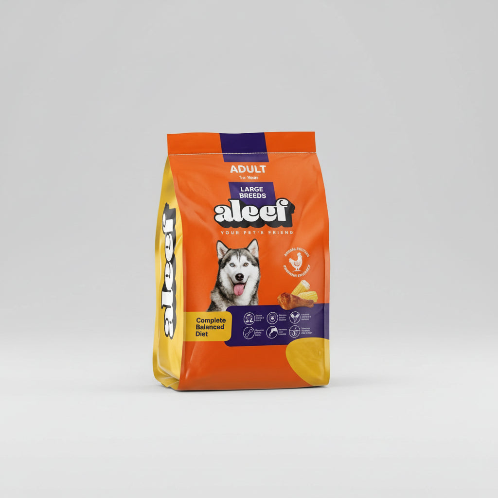 Aleef for Large Breed Adult Dog with Chicken & Corn