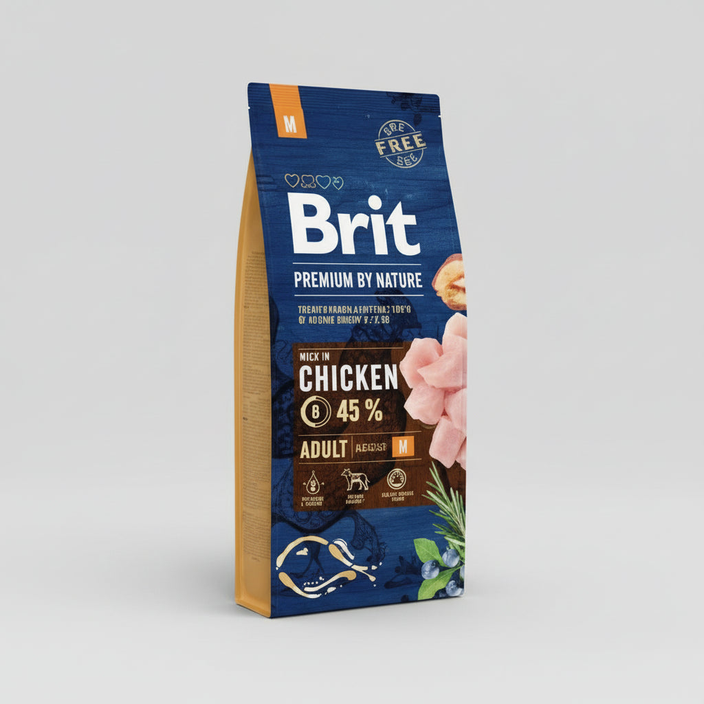 Brit Premium by Nature Adult M 15 kg