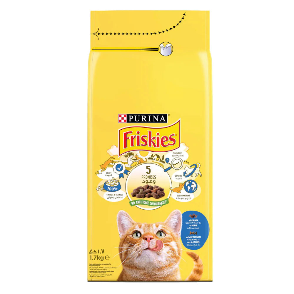 Friskies Salmon & Vegetable - 1.7 KG