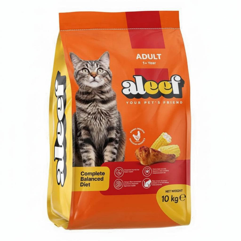 Aleef Adult Cat chicken with corn