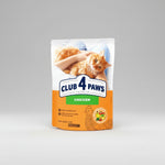 club 4 paws premium adult chicken 300g