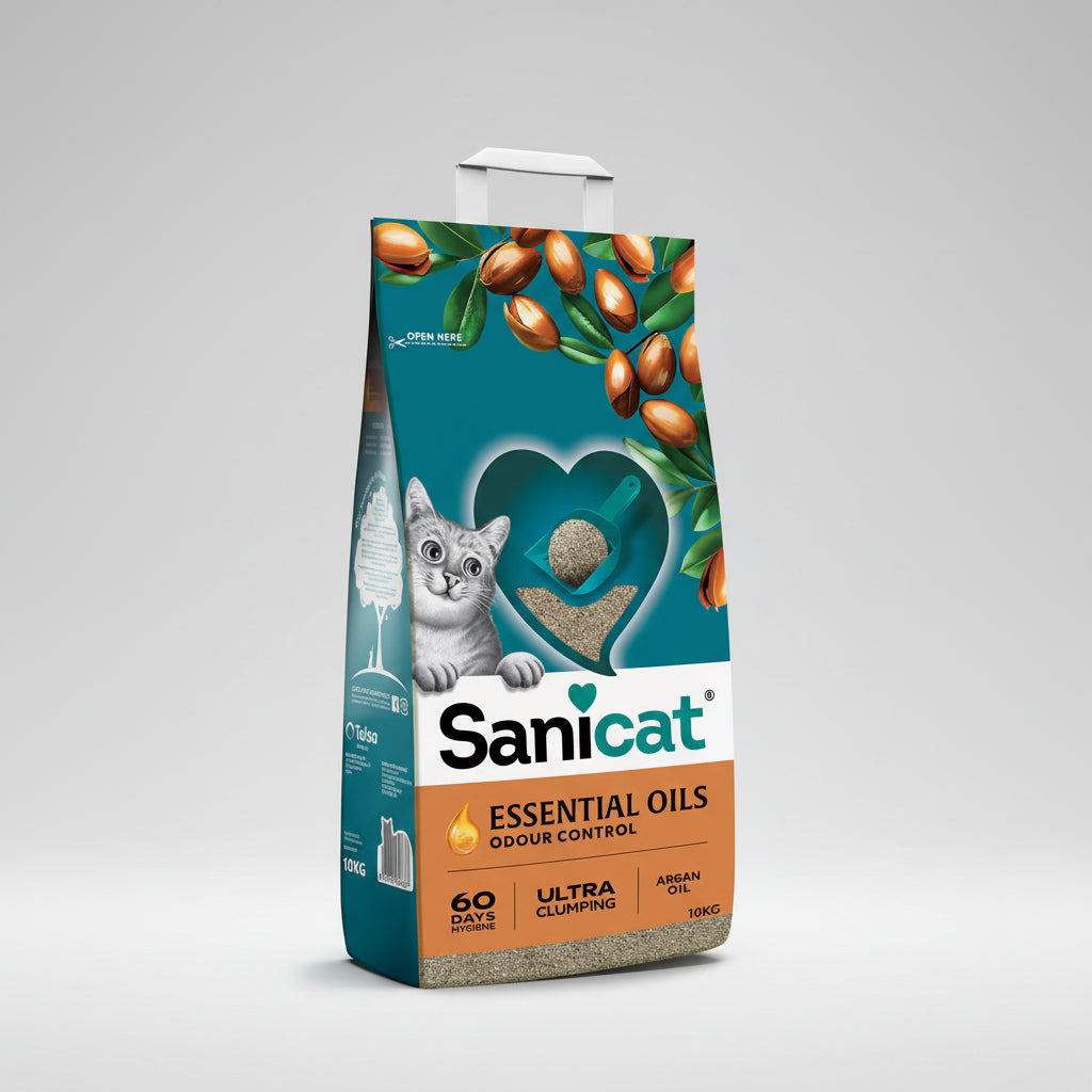 SaniCat Ultra Clumping Argan Oil 10kg
