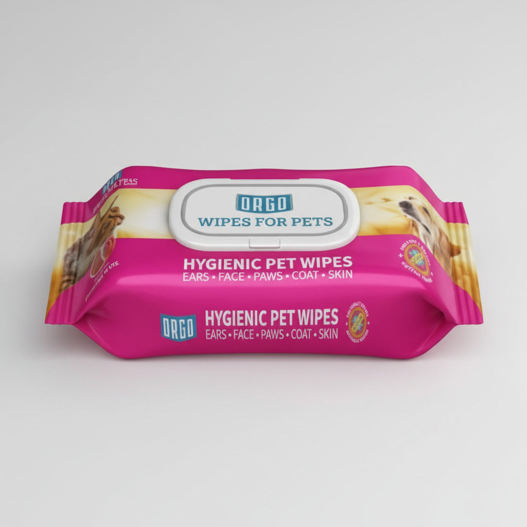 Orgo Wipes For Pets – 48 Wipes