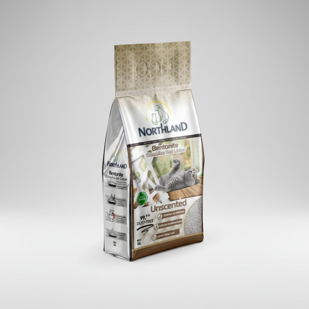 Northland Natural Unscented Cat Litter 10L
