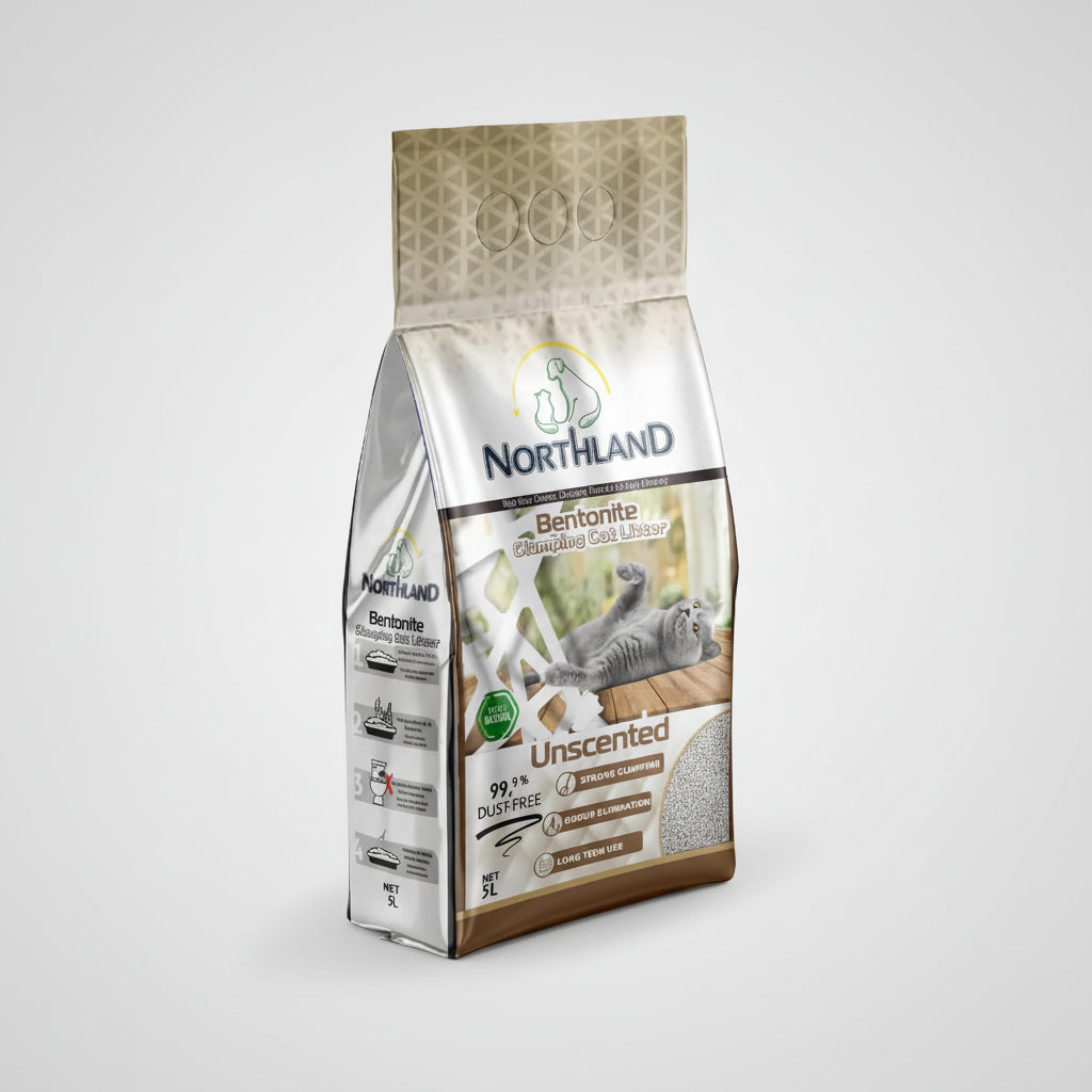 Northland Natural Unscented Cat Litter 5L