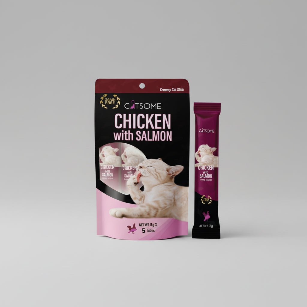 Catsome chicken salmon 15g