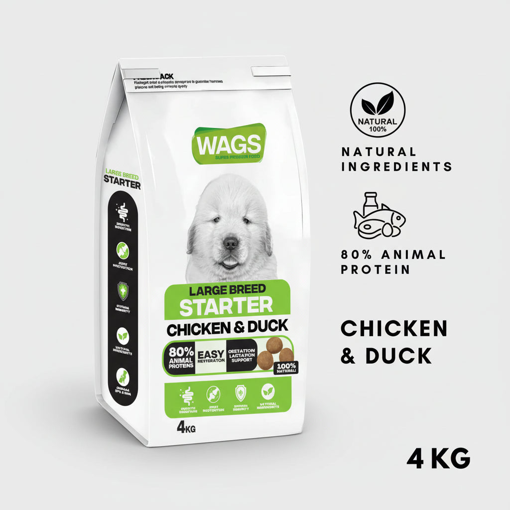 WAGS LARGE STARTER 4KG