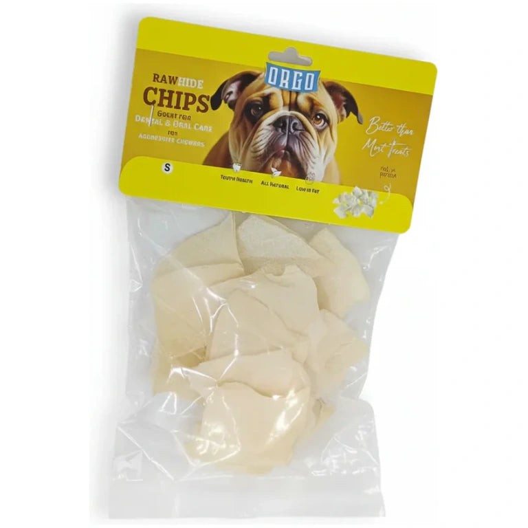 Orgo – RAWHIDE CHIPS – FOR DOG – Dental & Oral Care