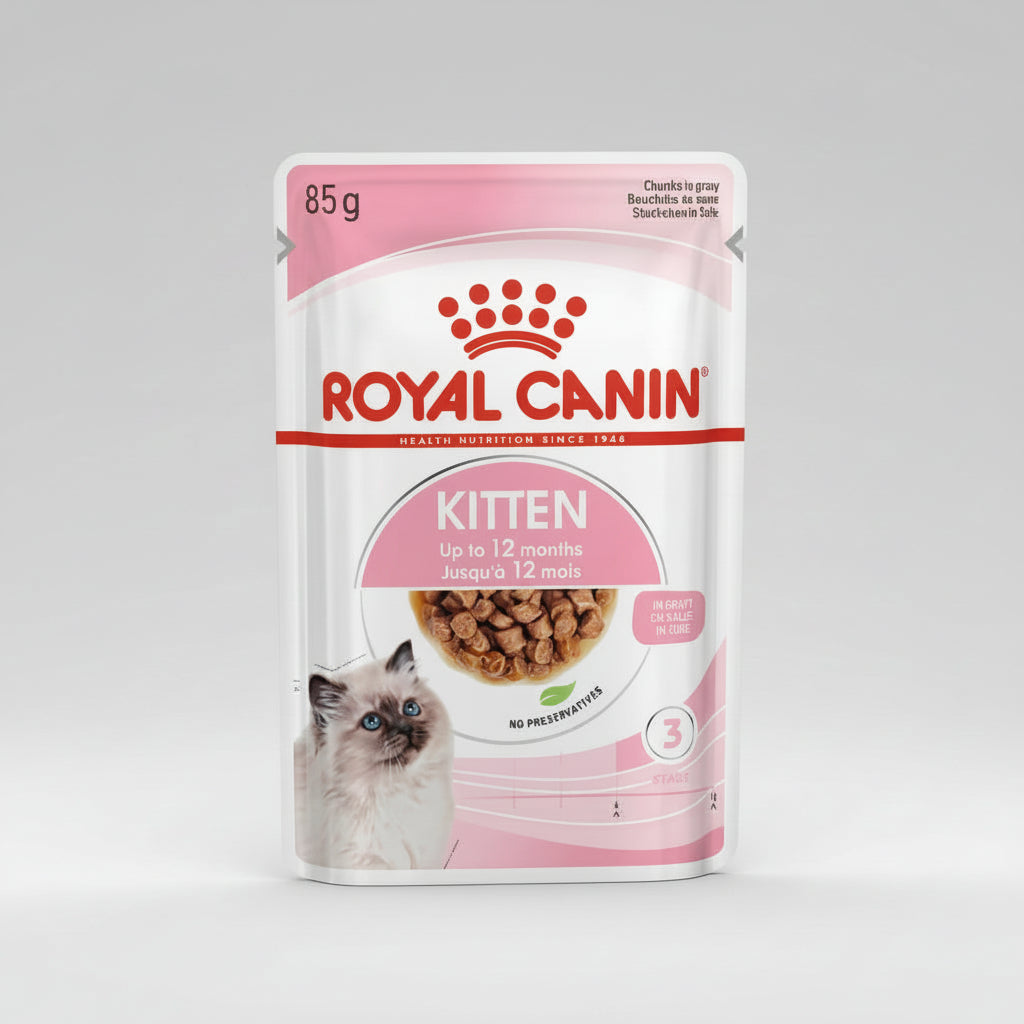 Royal Canin Kitten Instinctive In Gravy - 85gm